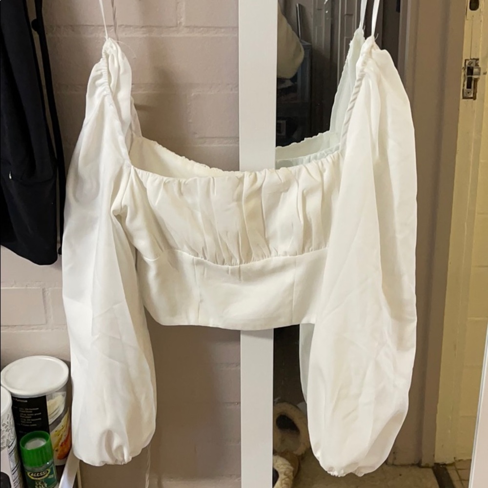 Princess Polly white blouse
